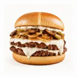 SMASH CHEESY MUSHROOM